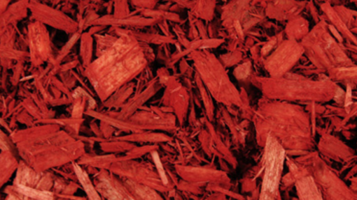 Picture of COLOURED RED WOOD CHIP MULCH