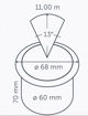 Picture of BIG FLUX NARROW (RING NOT INCLUDED)