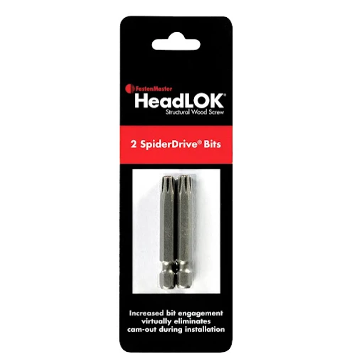 Picture of FastenMaster HeadLOK #3 Spider Bit (2/pack)