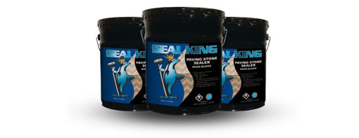 Picture of SEAL KING WATER BORNE Semi Gloss PAVING STONE Sealer - 5 Gallon