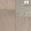 Picture of SqCut Flag FLINT (Light Brown)