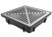 Picture of VORTEX 12X12" BASIN W/ FLAT ALUM. GRATE