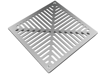 Picture of VORTEX 12X12" BASIN W/ FLAT ALUM. GRATE