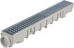 Picture of DRAIN CHANNEL WITH METAL GRATE KIT 5in x 39in GREY, NDS