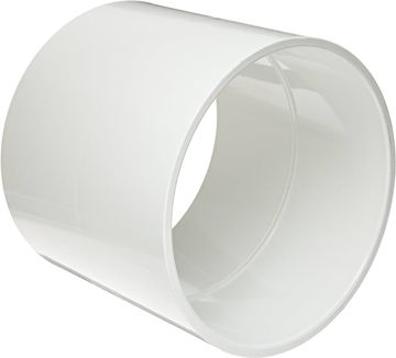 Show details for PVC 6 inch COUPLER Picture of PVC 6 inch COUPLER