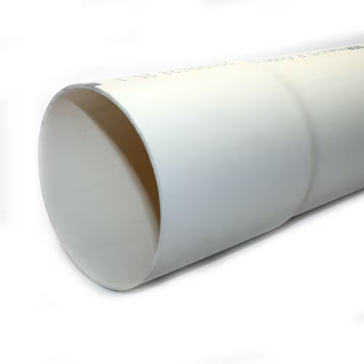 Picture of PVC 6 inch SOLID PIPE 10 Feet LONG