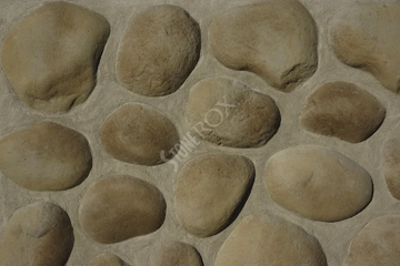 Beaverton Bronze Picture of River Stone (StoneRox)