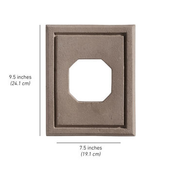 Light Fixture Plate Picture of BE-ON Stone Accessories