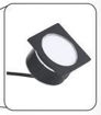 Picture of DIAMOND SQUARE BLACK RING