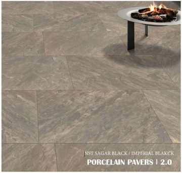 Show details for NST Sagar Black Porcelain Picture of NST Sagar Black Porcelain