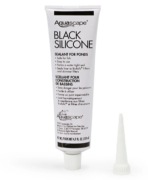 Picture of BLACK SILICONE SEALANT 4.7OZ TUBE - AQUASCAPE - 22010