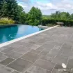 Picture of SqCut Flag *EAST* JET BLACK GRANITE