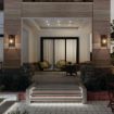 Picture of Goson 16" 1 Light Wall Light with Clear Glass Black K/59086BK